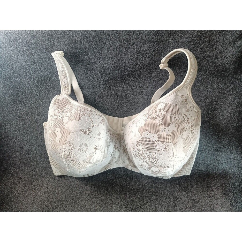 Cacique Lace Full Coverage Underwire Bra - Size 42G